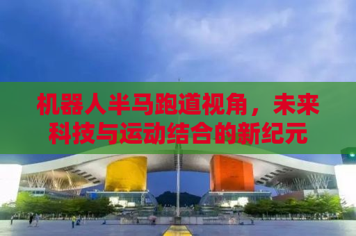 机器人半马跑道视角，未来科技与运动结合的新纪元