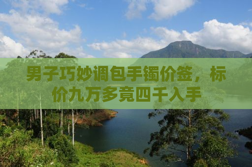 男子巧妙调包手镯价签，标价九万多竟四千入手